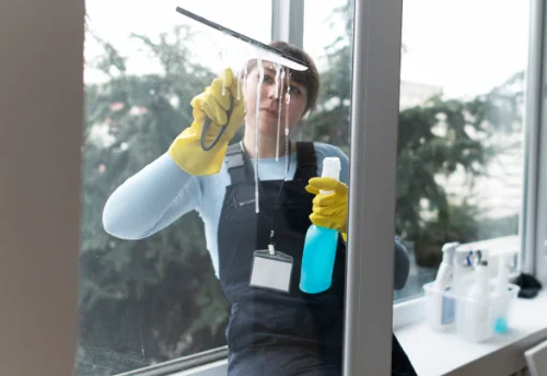 Nettoyage de vitres intérieures et extérieures à Épouville